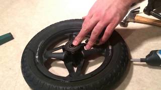 BabyJogger: How to Remove the Front Wheel from the Fork