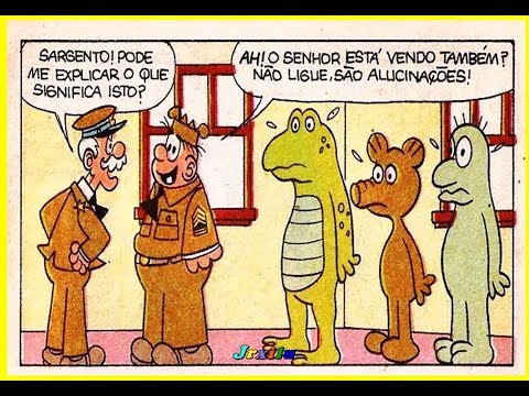 Recruta Zero e sua Turma - Alucinações, Quadrinhos Recruta Zero