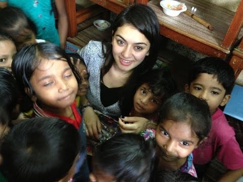 Hansika Builds House for Adopted Children