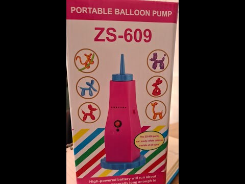 Pompa tip compresor electric pentru baloane lungi de modelaj ZS-609