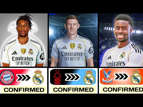 Real Madrid All Confirmed Transfer News 2025 | Anderson to Real Madrid, Guehi to Real Madrid...🤯✅