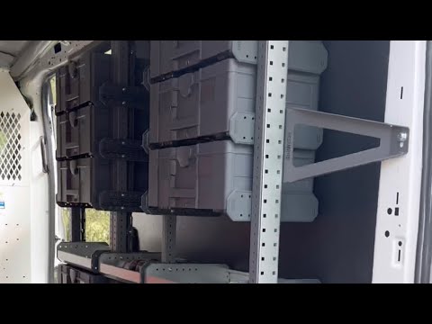 installing the Bott Smartvan racking system in my van