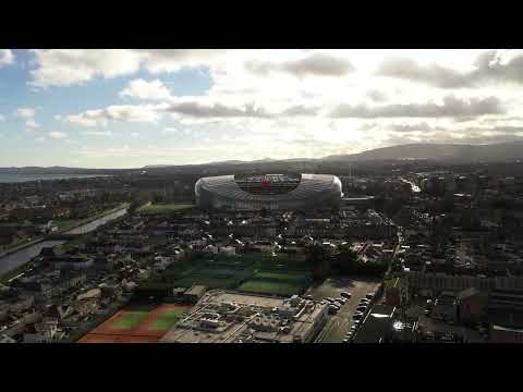 Aviva Stadium from Above
