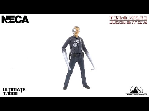 NECA Terminator 2 Judgment Day Ultimate T-1000 Video Review