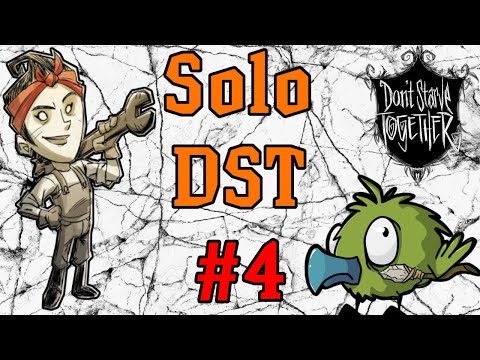 Sailing and Fighting the Shadow Pieces - [Ep4] Don't Starve Together Let's Play Solo Winona