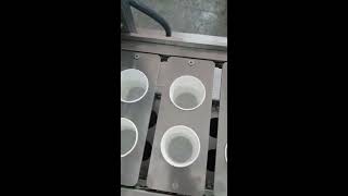 paper cup inside  tea filling filter cut sealing machine