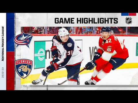 Blue Jackets @ Panthers 12/13 | NHL Highlights 2022
