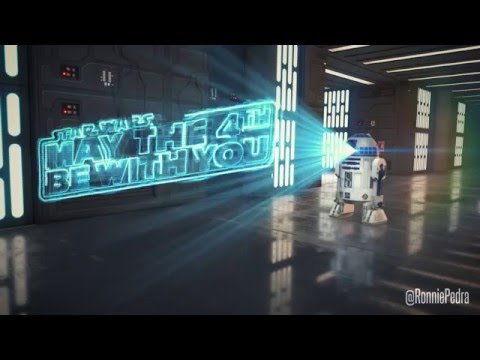 #MayThe4thbeWithYou - R2-D2 Star Wars Tribute
