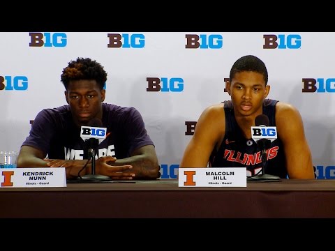 @IlliniMBB Postgame Press Conference vs. Purdue | BTT Quarterfinals | 3/11/16