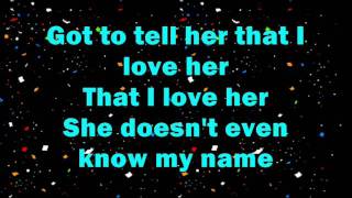 Bon Jovi - She Don&#39;t Know Me (Lyrics on Screen)