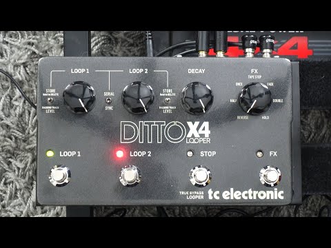 TC Electronic Ditto X4 Looper 2016 - Present Black imagen 4