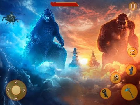 Godzilla x kong City Attack 3D video thumbnail