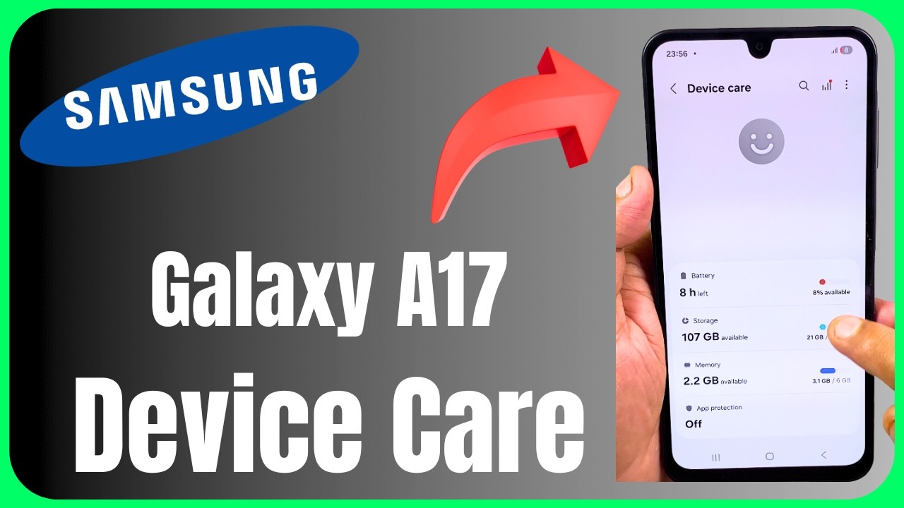 🧹 Clean Your Samsung Galaxy A17 | Device Care & RAM Check Guide 📱🔥