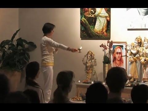 Yoga Vidya Heiligabend Feier am 24.12.2013 - Satsang