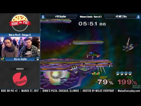 Ride or Pie 2 - Scythe (Falco) vs. ME | Vro (Marth) - SSBM - Winners Semis