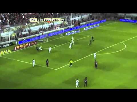 Gol de figueroa . Independiente (2-1) Colón . primera División /fecha 6
