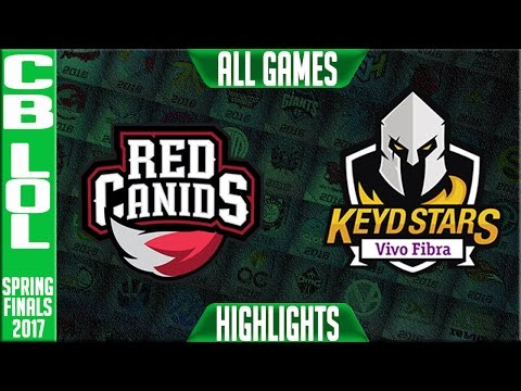 KEYD vs RED Highlights All Games - CBLoL Spring Finals 2017 - KEYD vs RED All Games