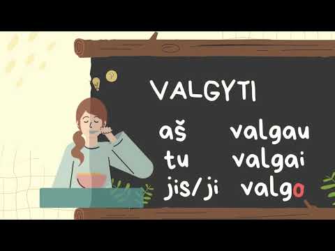 Common Lithuanian verbs and their basic conjugation