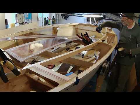 Plywood hull gluing: Episode #88 - Deck panels glueing - part 1 (Pasja 400; RoSSY project)