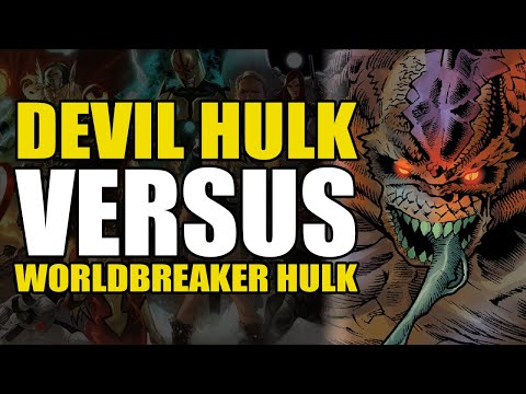 Devil Hulk vs Worldbreaker Hulk: Immortal Hulk Vol 8 The Keeper of The Door | Comics Explained