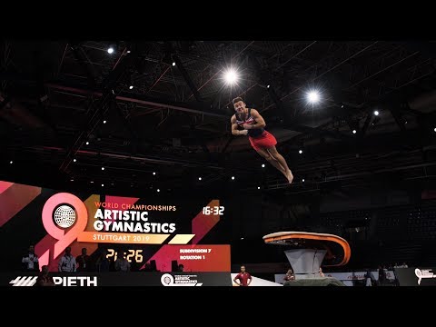 Giarrni Regini Moran (GB) VT - 2019 Worlds Stuttgart - Podium Training