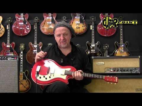 1966 Airline Res-O-Glas - Red / GuitarPoint Maintal / Vintage Guitars