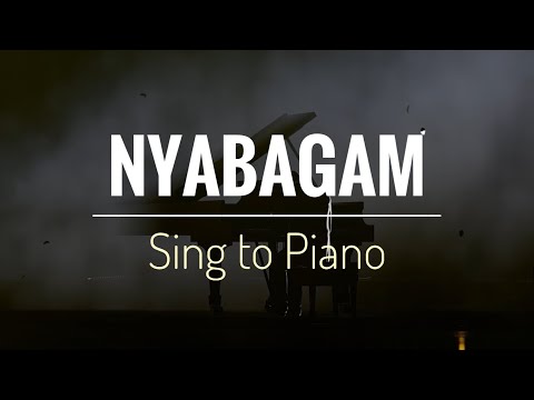 Nyabagam | Varshangalkku Shesham | Sing to Piano | Karaoke with Lyrics | Athul Bineesh