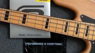 Video thumbnail for You should get LIGHT GAUGE bass strings NOW - Dunlop Stainless Steel 40-100 review by FunkyVal