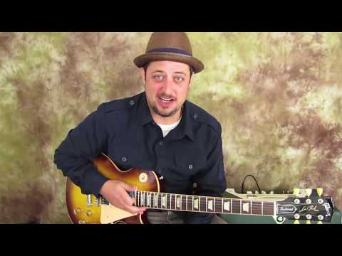 Clapton & BB king style Blues Turnaround tutorial