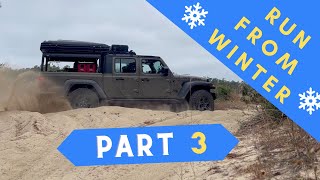 Run From Winter Part 3 (Finishing 4WD Way and Journey Home)