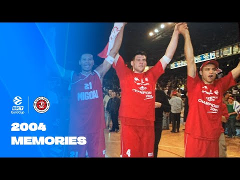 EuroCup MEMORIES | Hapoel Jerusalem CELEBRATES the 2004 title!