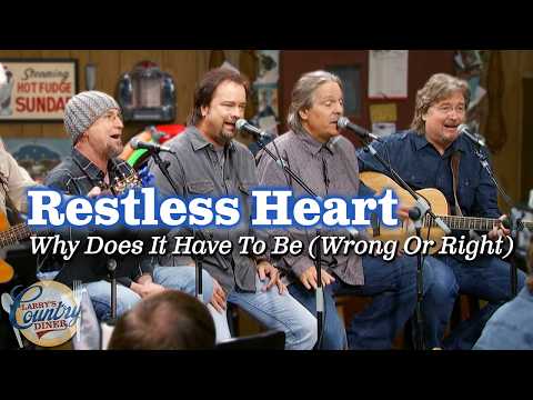 Restless Heart sings \Why Does It Have To Be (Wrong or Right)\
