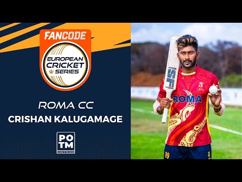 POTM: C.Kalugamage - FT vs RCC | Highlights | FanCode ECS Italy, Super Series, 2022 Day4 | ECS22.448