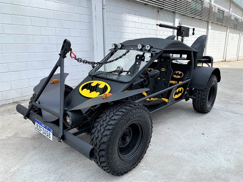 Vende-se Buggy Gaiola Batmovel Batman – Preto Fosco 2018 Exclusivo! 