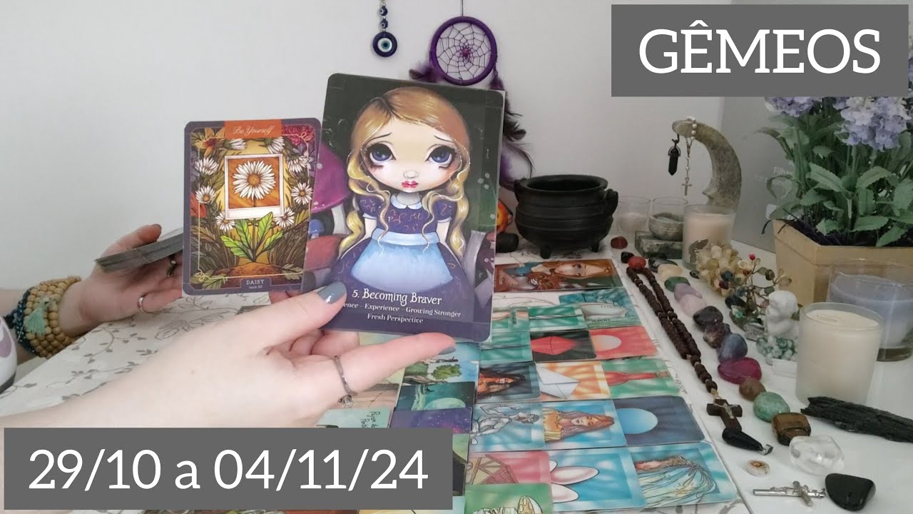 ♊ GÊMEOS ⦁ 29/10 a 04/11/24 ⦁ 🎃🚫⛵ AVANCE SEM MEDO DEUS ESTÁ PREPARANDO ALGO INCRÍVEL.
