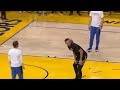 Steph Curry Didn T Hit The Rim Once During This Pre Game Warmup Drill