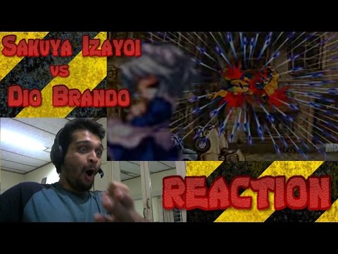One Minute Melee - Sakuya Izayoi vs Dio Brando [REACTION]
