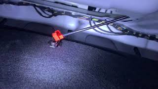 BMW F30 emergency trunk release cable