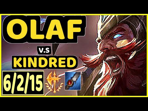 JULIUS (OLAF) vs KINDRED - 6/2/15 KDA JUNGLE CHALLENGER GAMEPLAY - NA