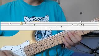 &quot;Over you&quot; by The velvet underground - Guitar solo w/ tab