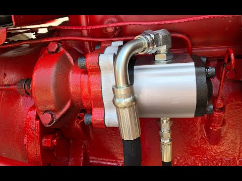 1953 - 1964 Ford tractor gear-driven hydraulic pump upgrade (Jubilee, NAA & 600 series)
