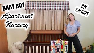I Built a Custom Crib Canopy for My Apartment Nursery