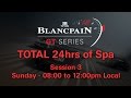 Total 24hrs Of Spa 2014 Session 3 Sunday 08 00 12 00pm