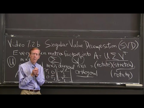 Singular Value Decomposition (the SVD)