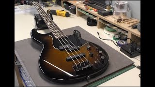 Video thumbnail for New Yamaha BB734A Bass Guitar in Dark Coffee Sunburst! by Manotick StringWorks