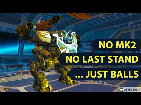 Lancelot - NO MK2, NO Last Stand... Just Balls - War Robots Old School - WR Gameplay