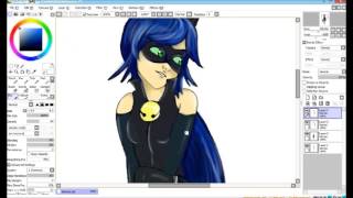 The Power of Chat Noir - Emma Agreste - Speed Art