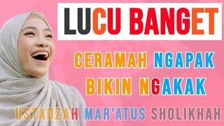 Download lagu LUCU Banget, Pengajian Ustadzah Mar'atus Sholihah   Qasima, Ceramah Lucu Ngapak  mp3