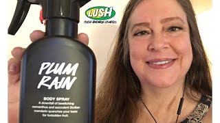 Lush &#39;Plum Rain&#39; Body Spray 2017
