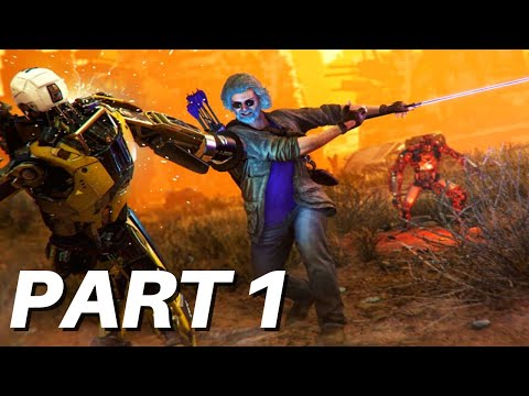 MARVEL AVENGERS HAWKEYE PS4 Walkthrough Gameplay Part 1 - Hawkeye (Playstation 4)